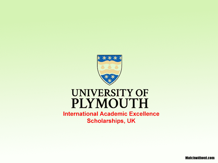 University Of Plymouth International Academic Excellence Scholarship