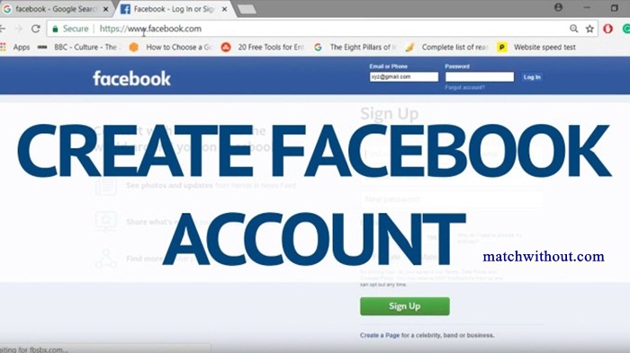 Steps To Create Facebook Account Online - Facebook Sign Up 2021