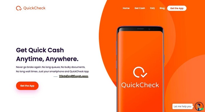 Quick Check App Download For Quick Loan Application - Quickcheck Loan