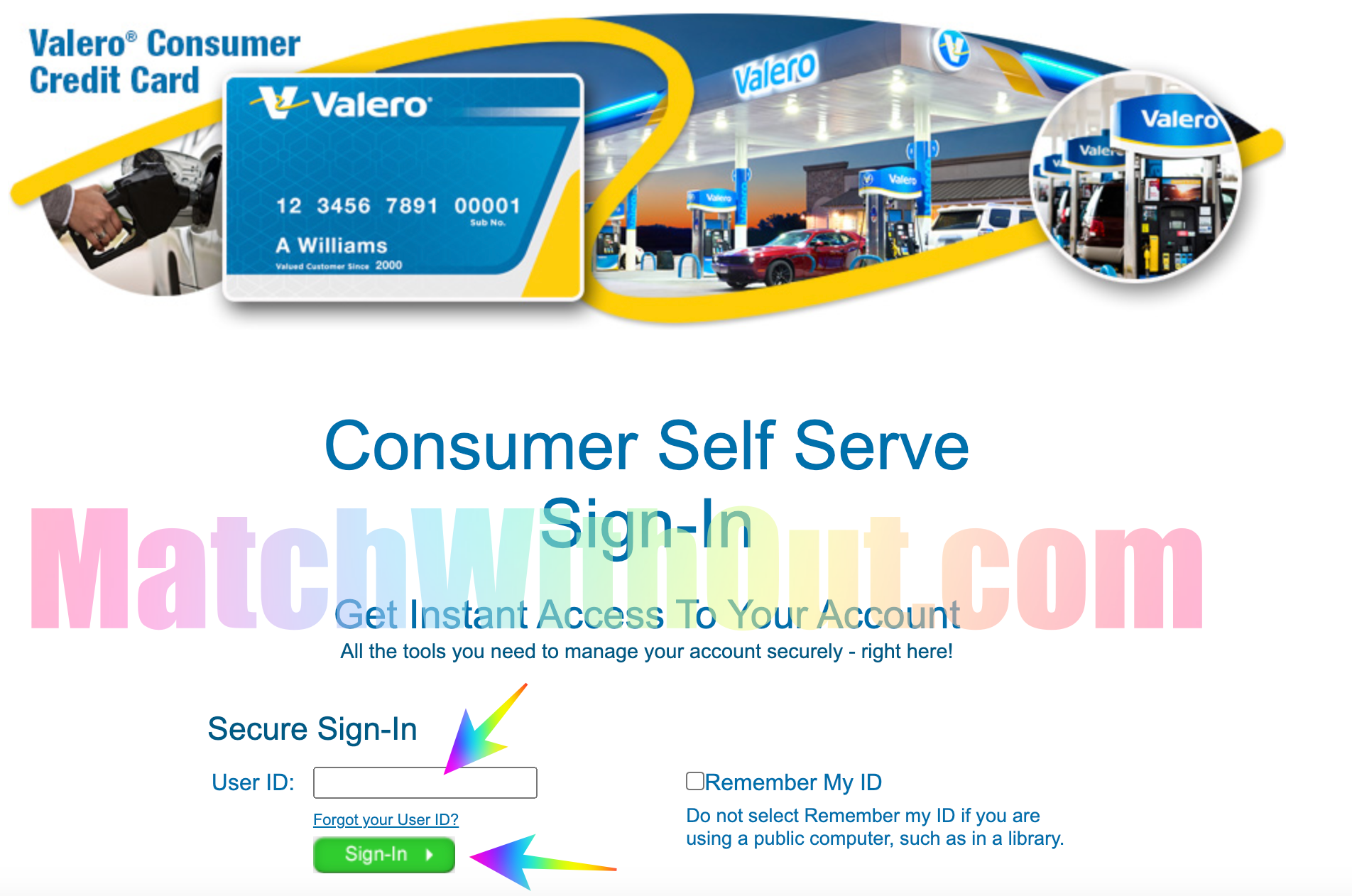 Valero Credit Card Login Payment, Valero Gas Card Application
